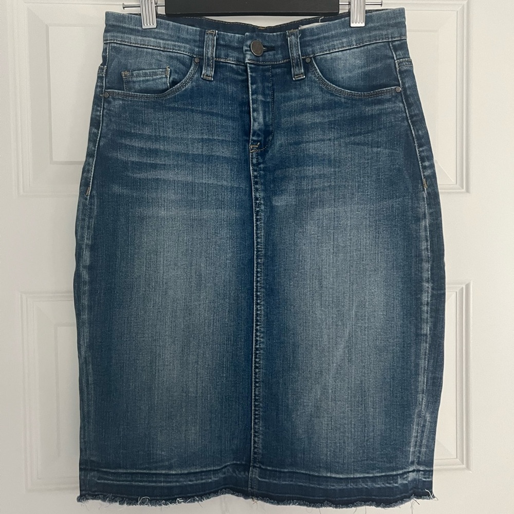 Blank NYC Denim Pencil Skirt